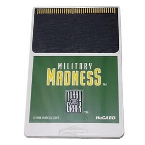 Military Madness (Turbografx 16) HuCard Only